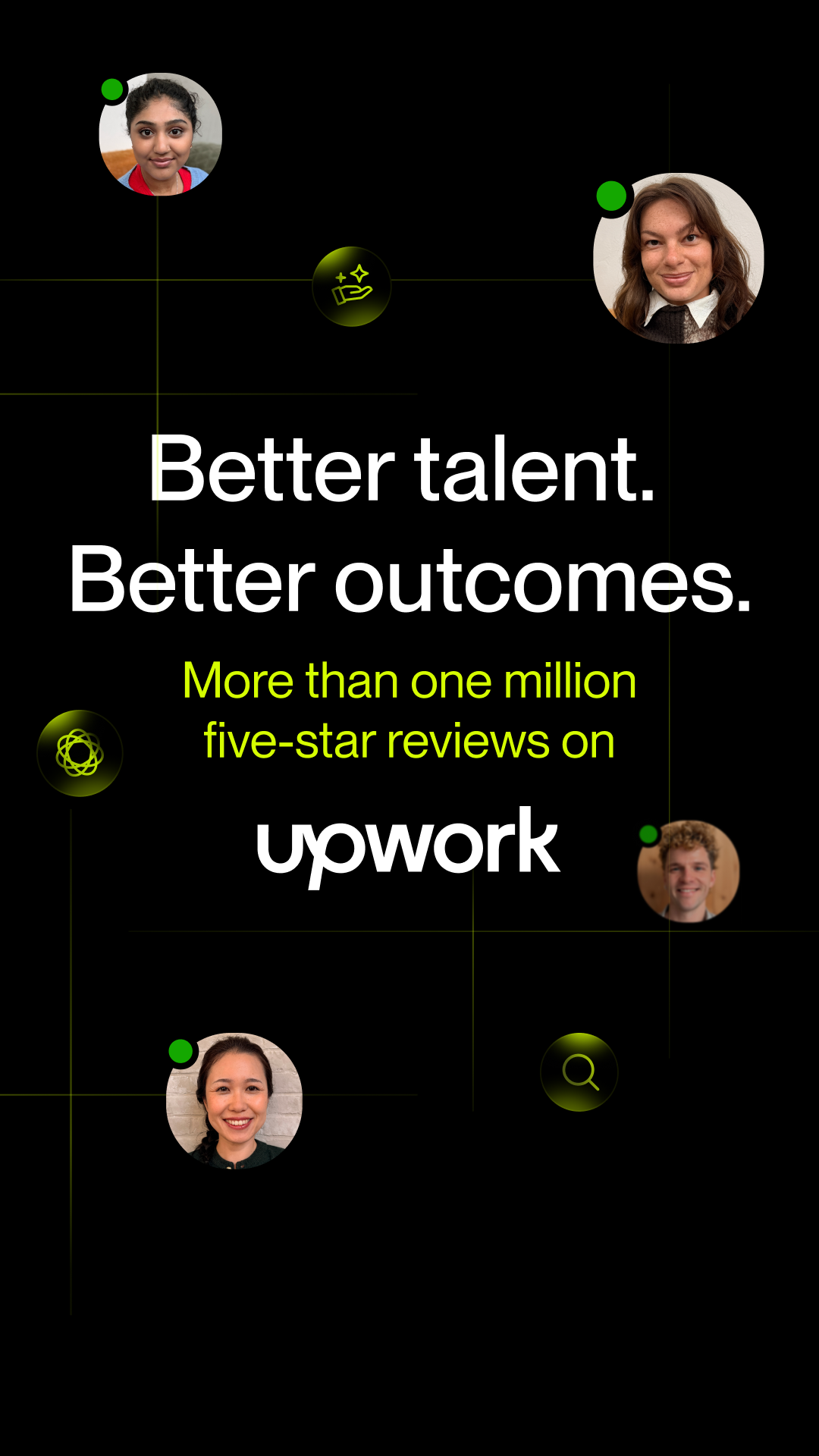 Upwork Facebook ad