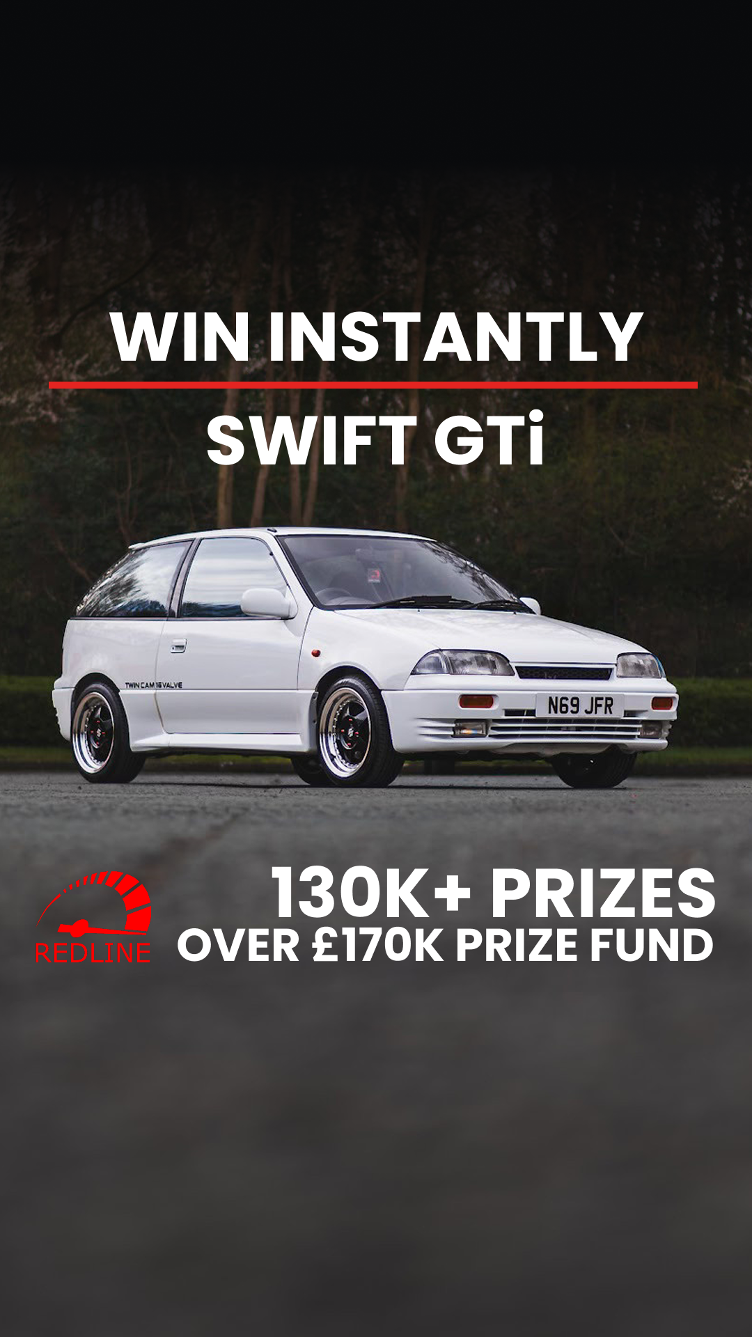Redline Competitions Facebook ad