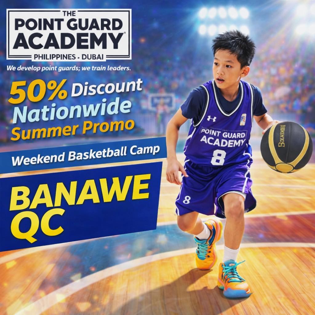 The POINT GUARD Academy Facebook ad