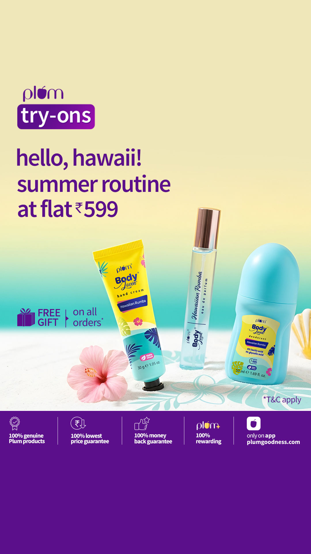 Plum BodyLovin' Facebook ad