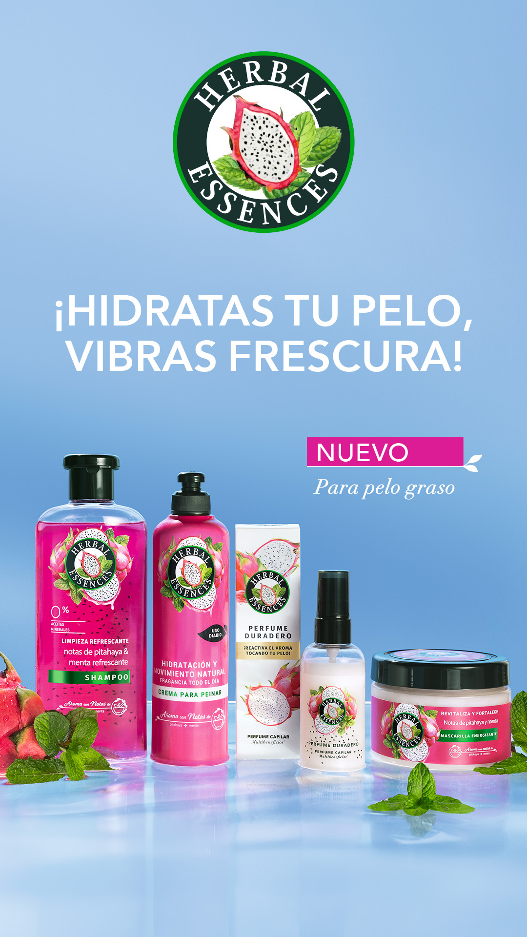 Falabella Facebook ad: Nuevo para pelo graso