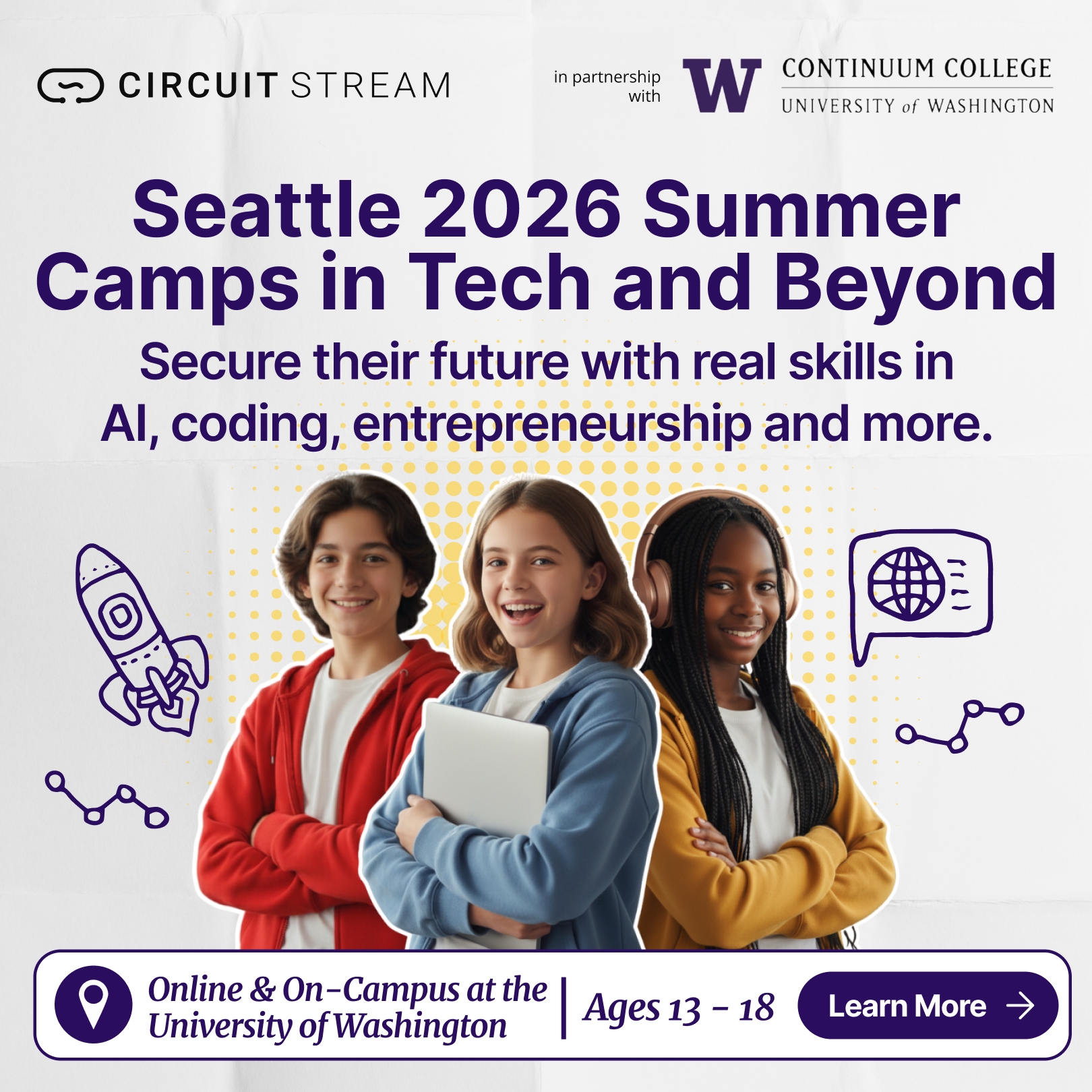 UW Professional & Continuing Education Facebook ad