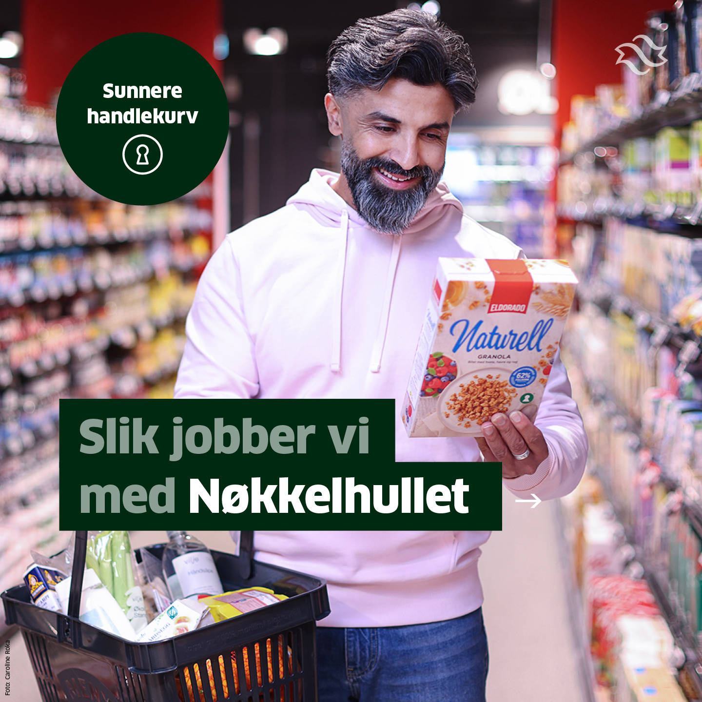 NorgesGruppen ASA Facebook ad: Hver dag går vi på jobb med mål…