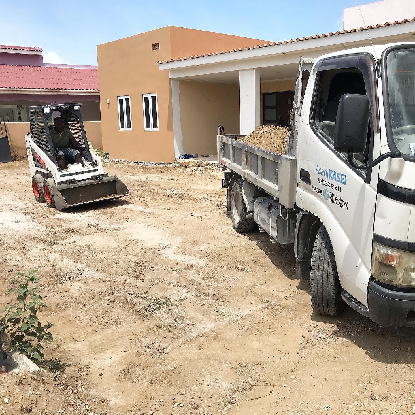 Jaković Facebook ad: Contact us for all your Trucking and BoBcat…
