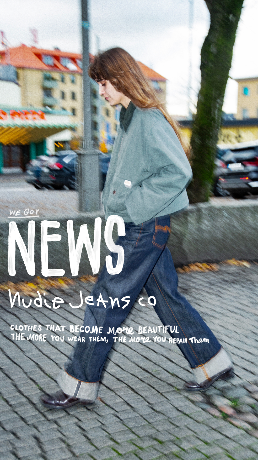 Nudie Jeans South Africa Facebook ad from Feb 26, 2026