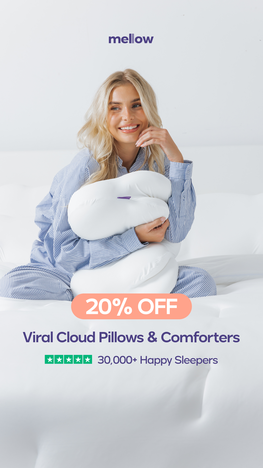 Mellow Bed Lab Facebook ad from Mar 27, 2026