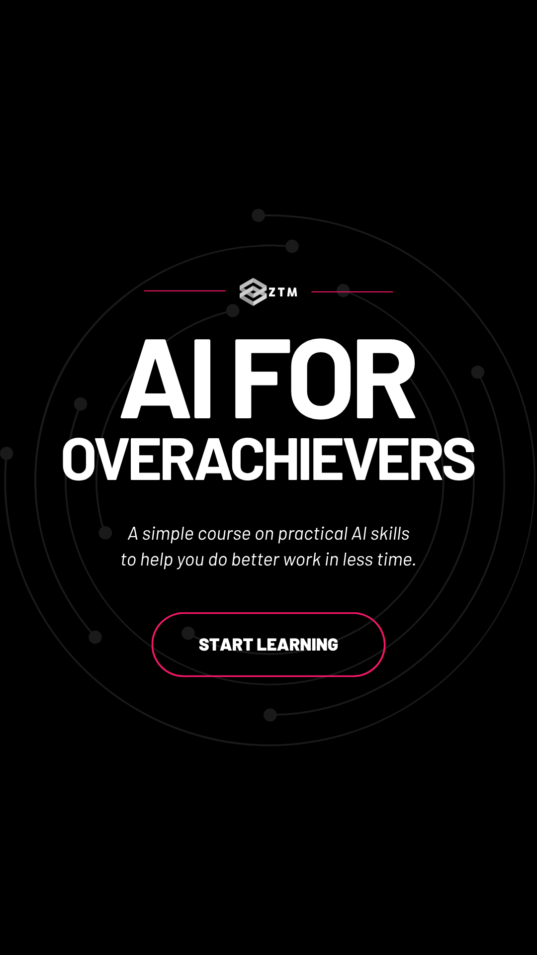 Zero To Mastery Facebook ad