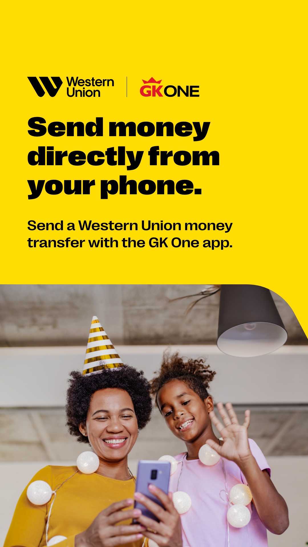 Western Union Facebook ad