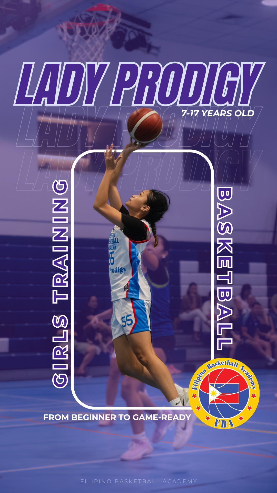 Filipino Basketball Academy Facebook ad