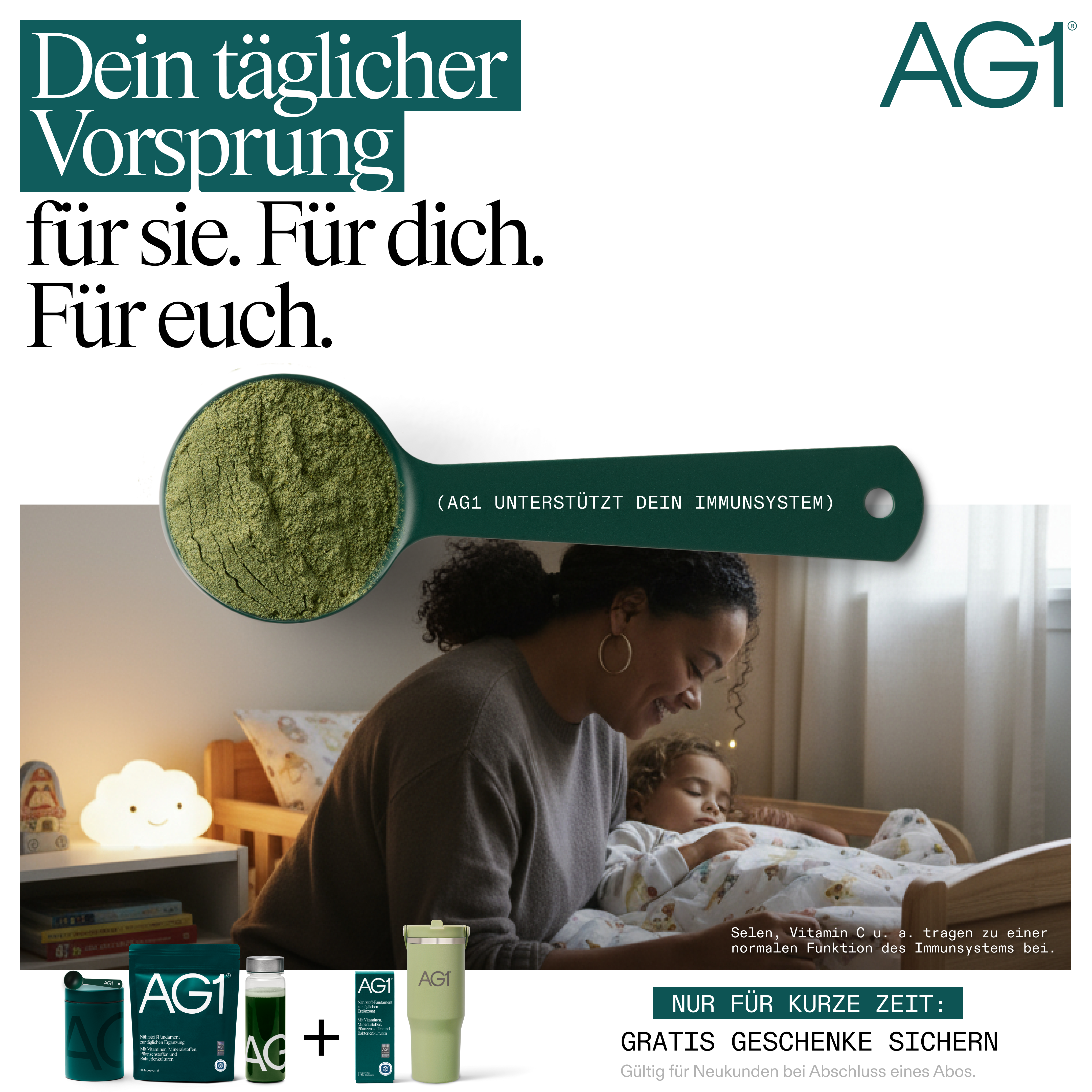 AG1 Deutschland Facebook ad