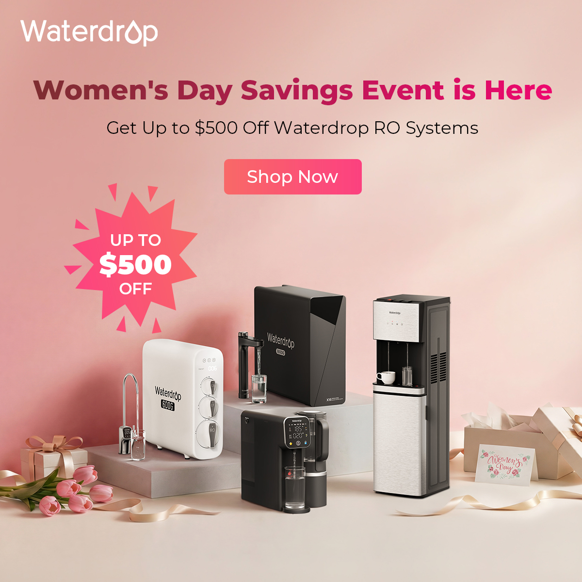 Waterdrop Filter Facebook ad
