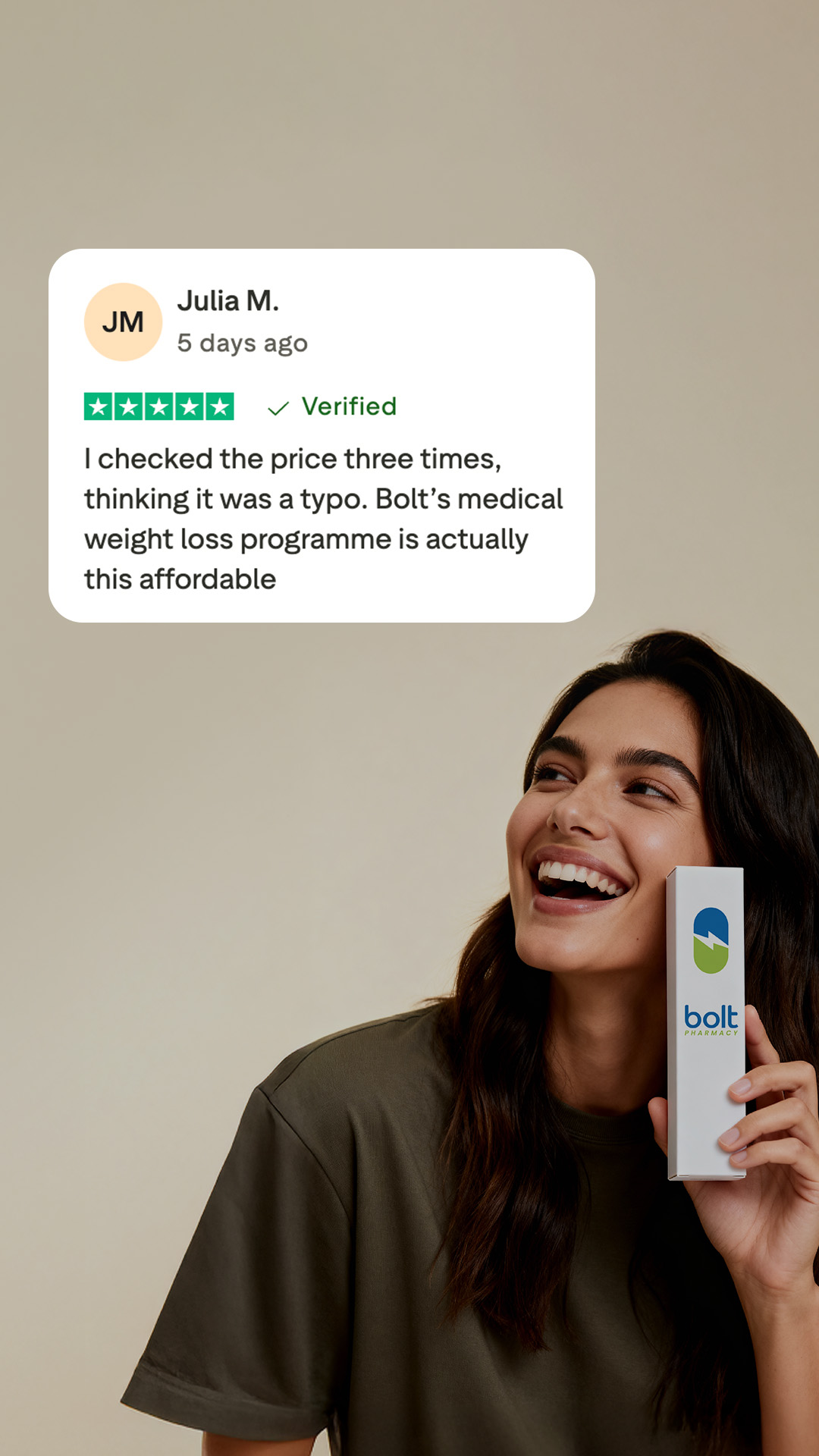 Bolt Pharmacy Facebook ad