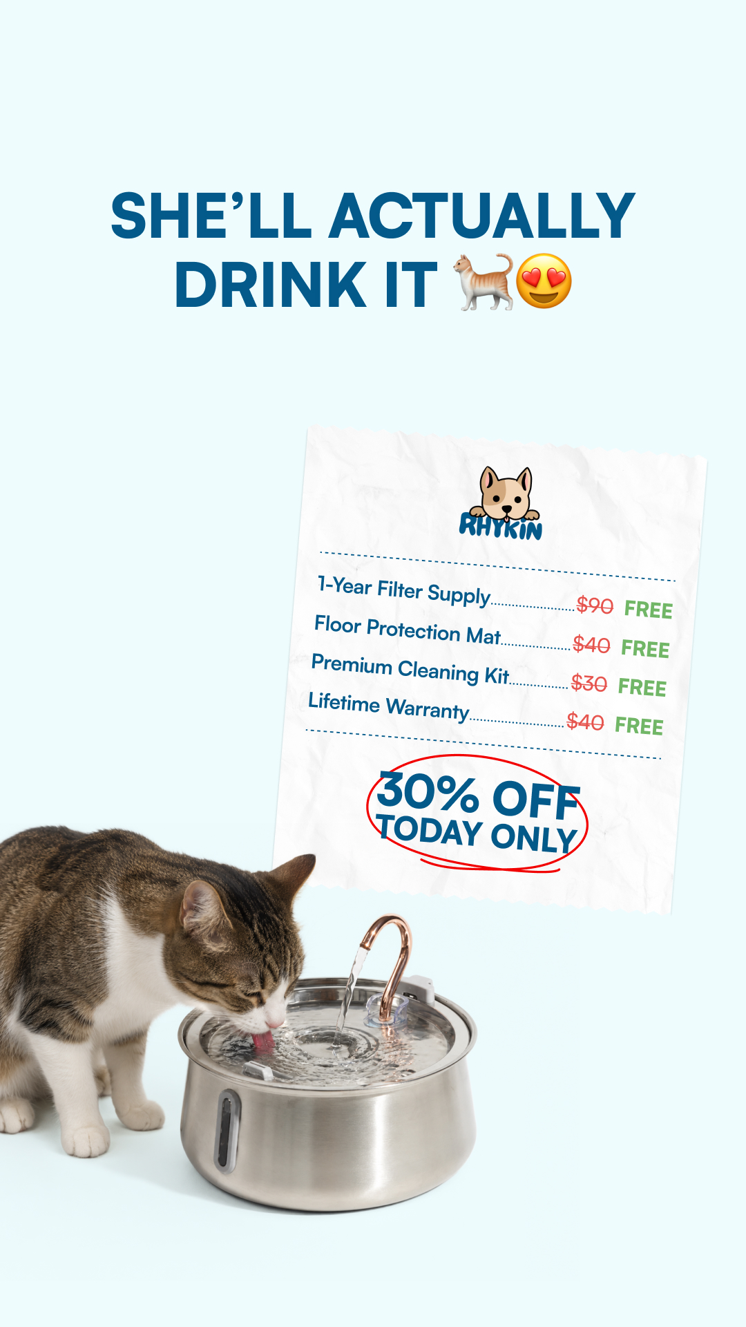 Rhykin Pet Co Facebook ad