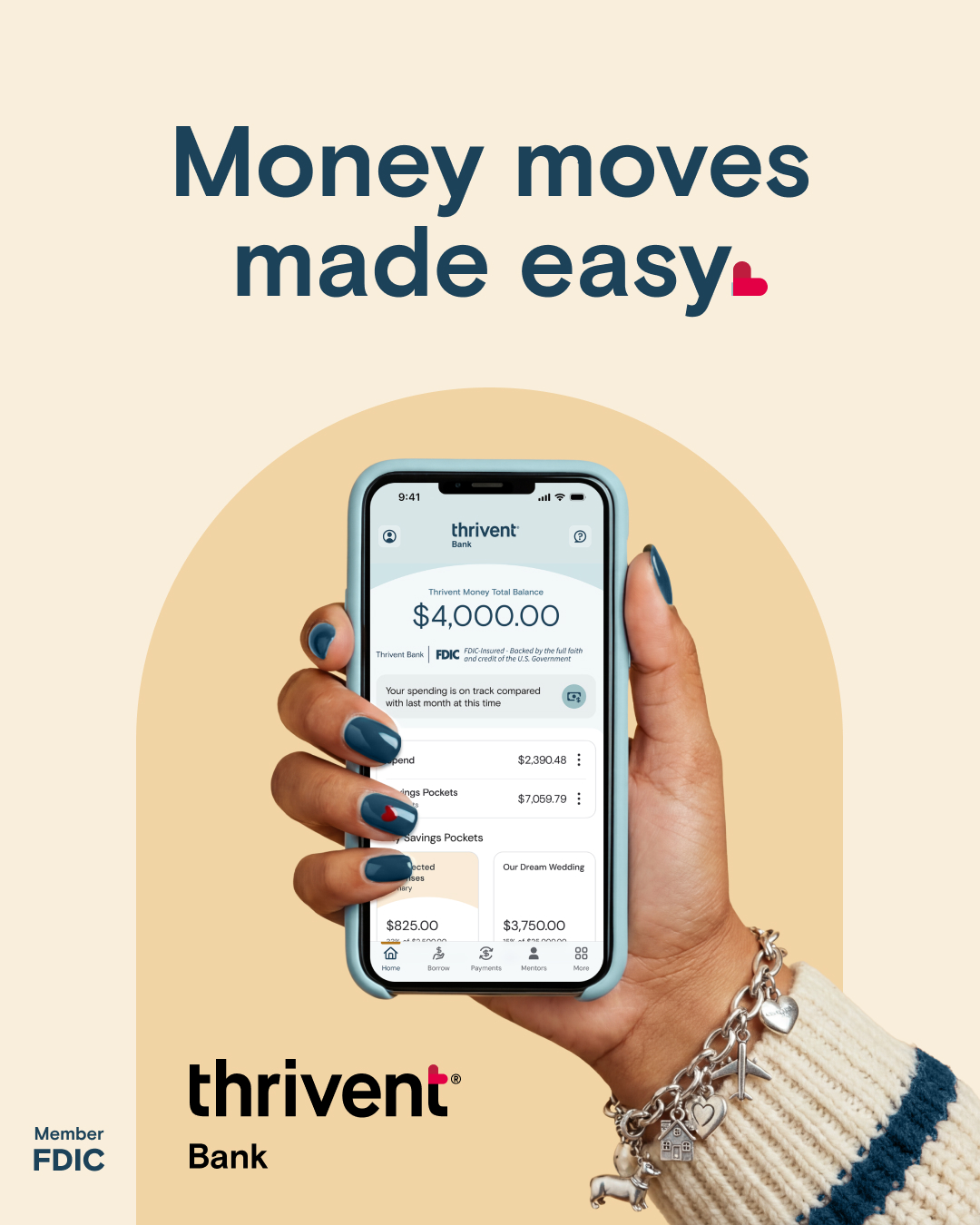 Thrivent Bank Facebook ad