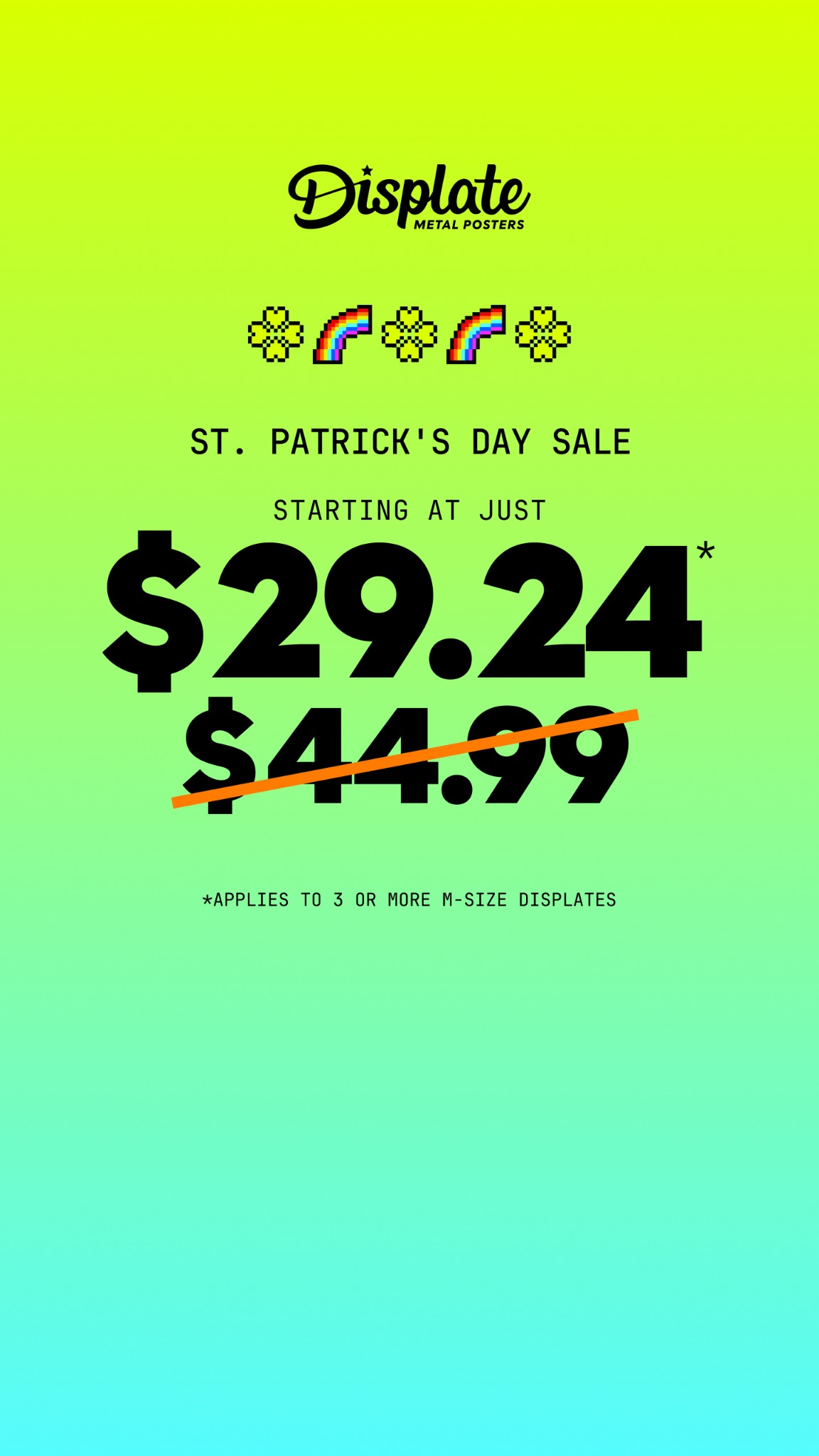 Displate Facebook ad