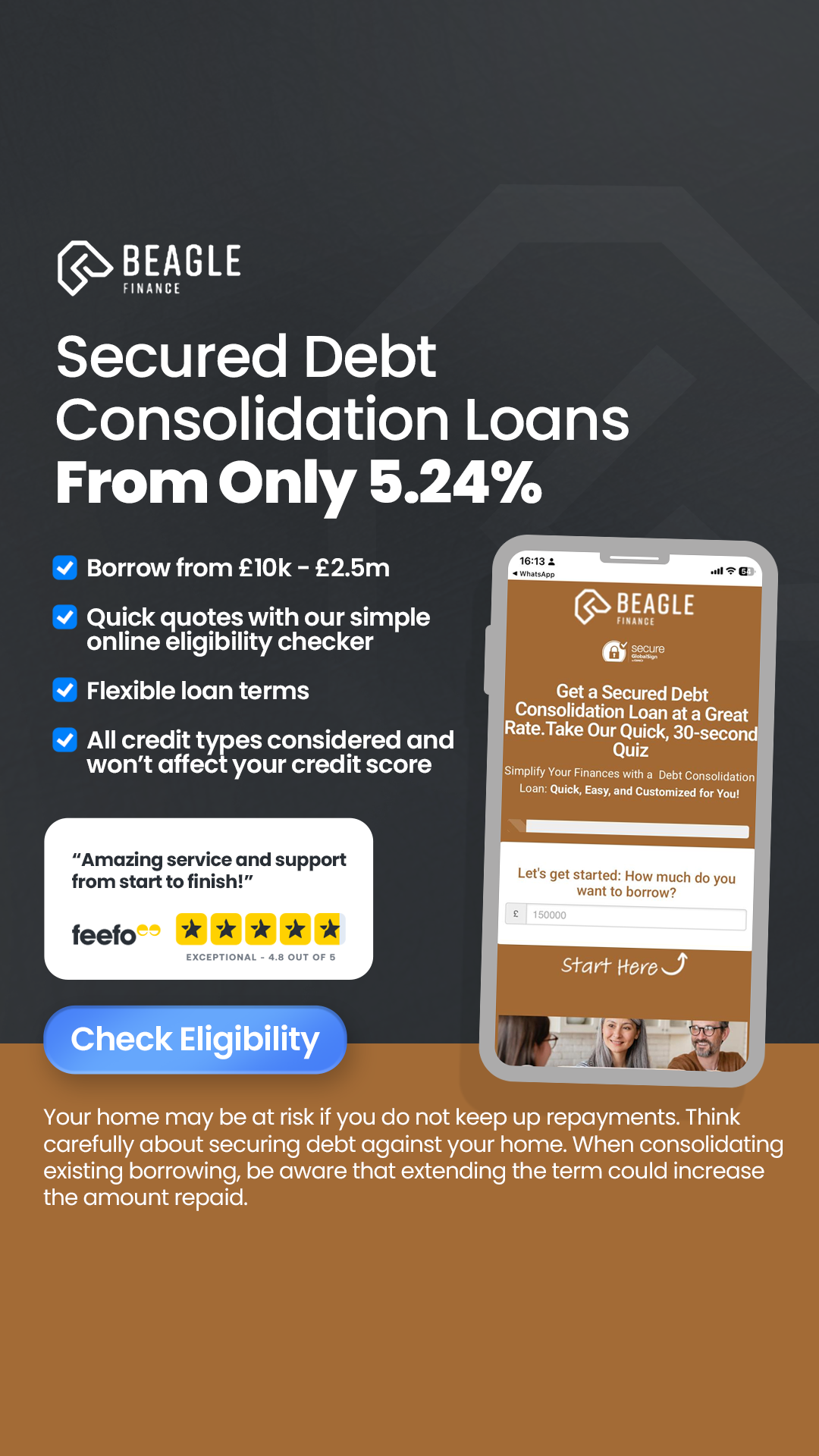 Beagle Finance Facebook ad from Jun 18, 2026