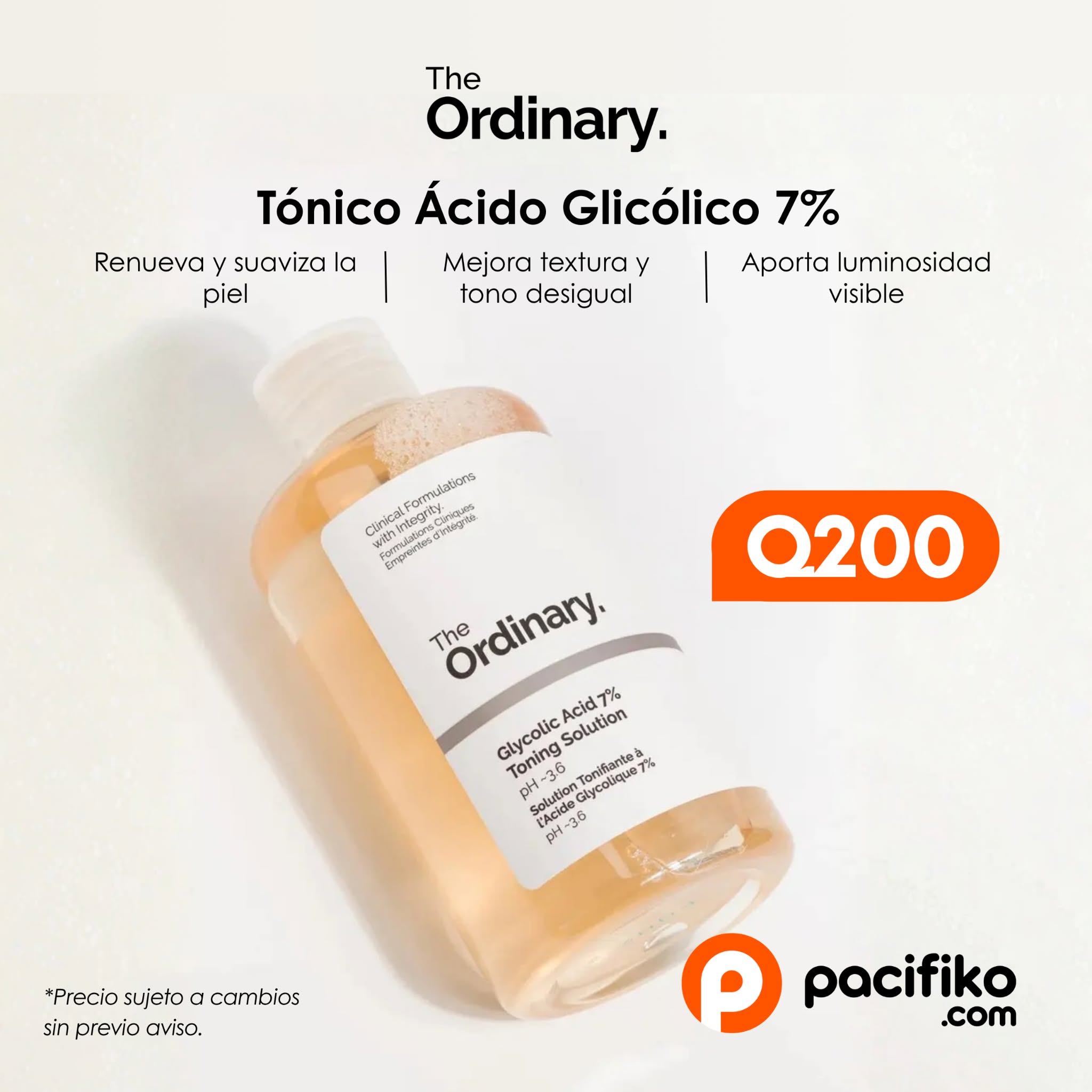 Pacifiko.com Facebook ad