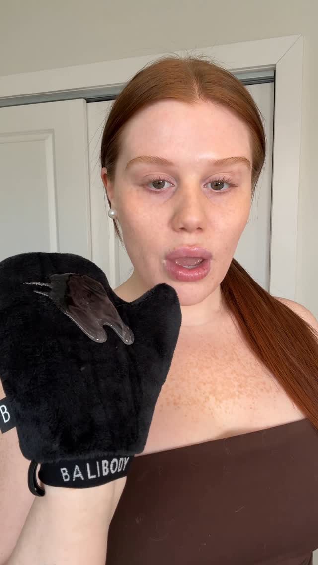 Bali Body Facebook ad: Your glow, but make it glossy.