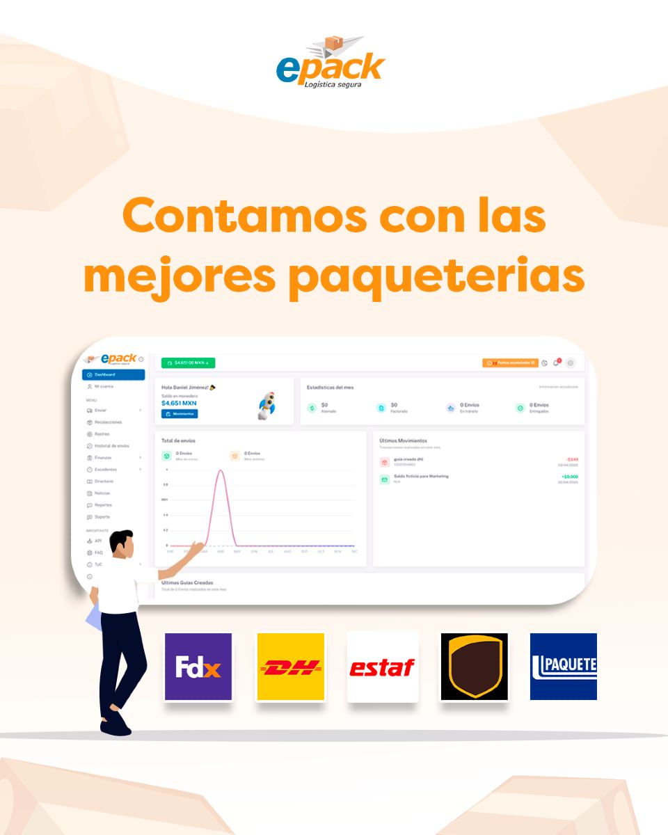 Epack envíos Facebook ad: Deja de buscar la mejor paquetería y mejor…