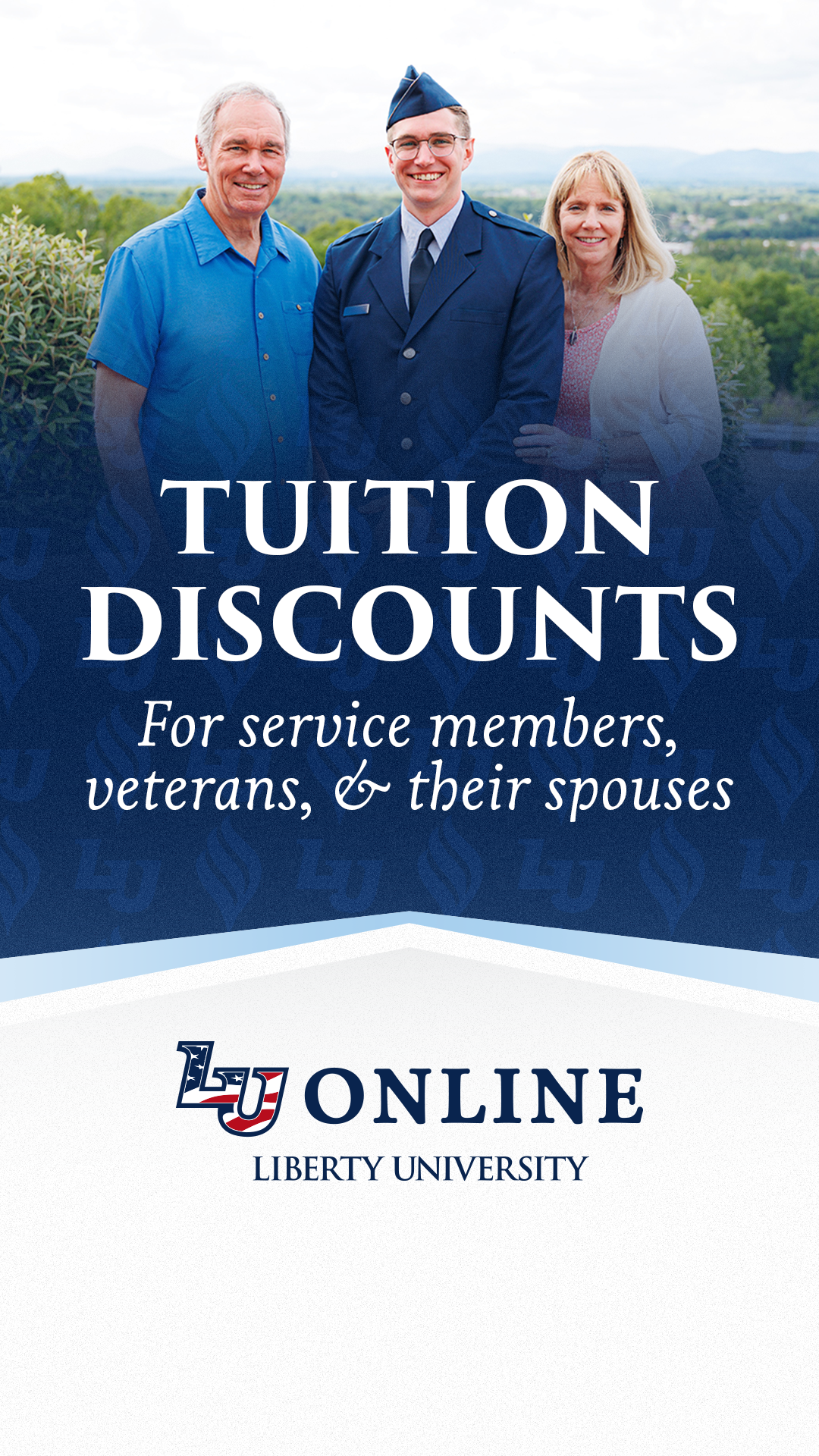 Liberty University Online Programs Facebook ad