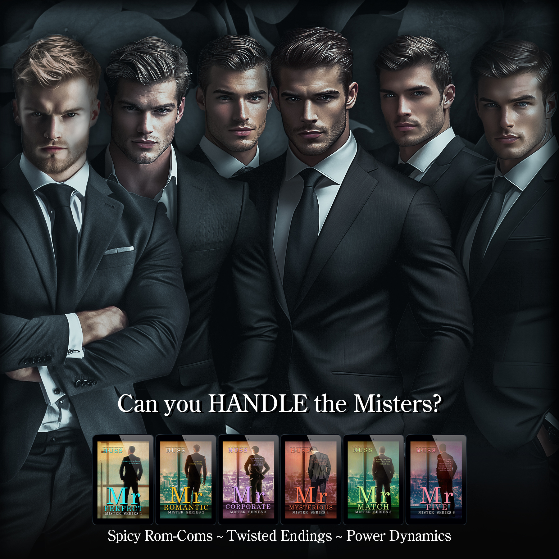 Author J. A. Huss Facebook ad