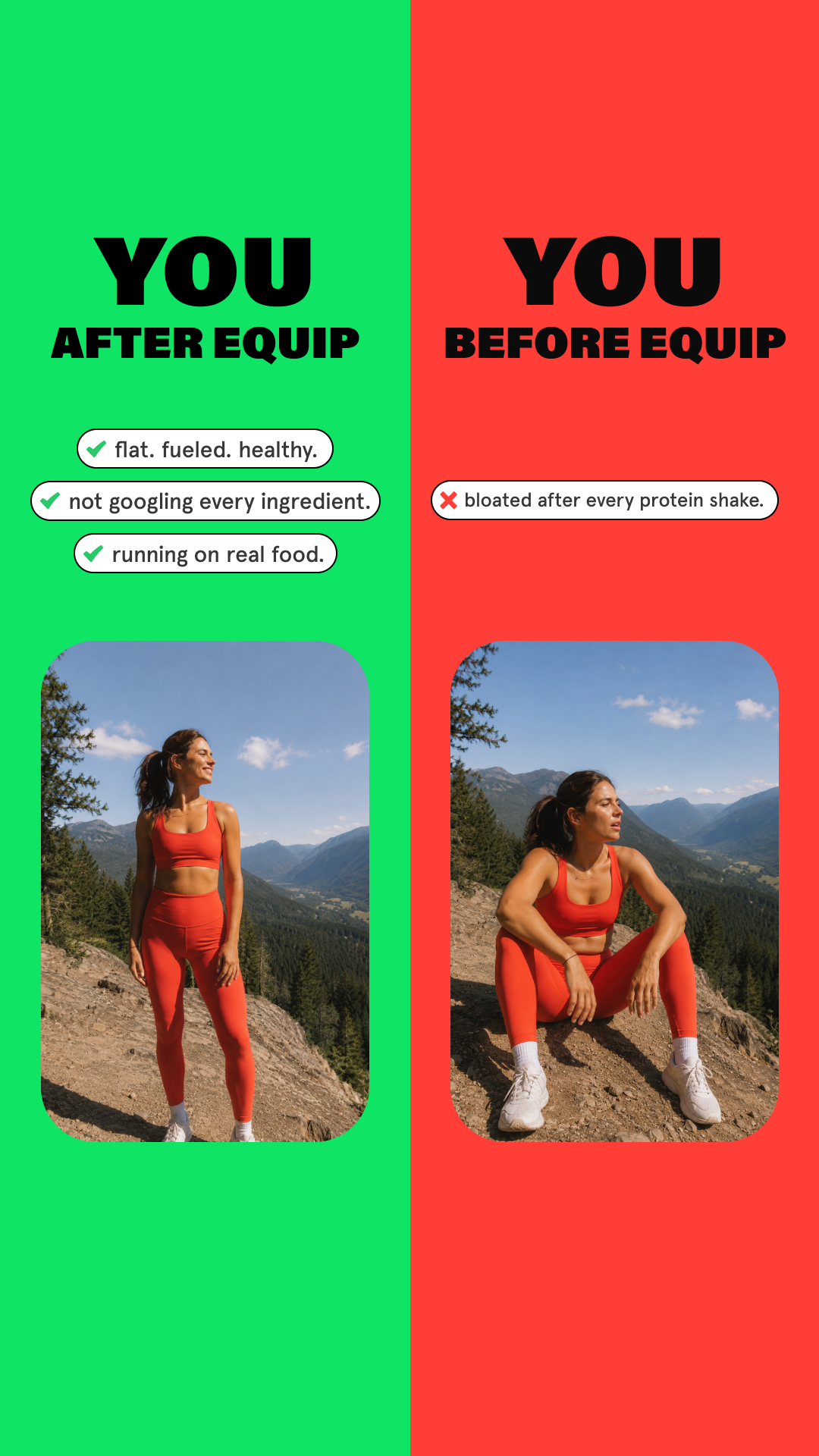 Equip Facebook ad