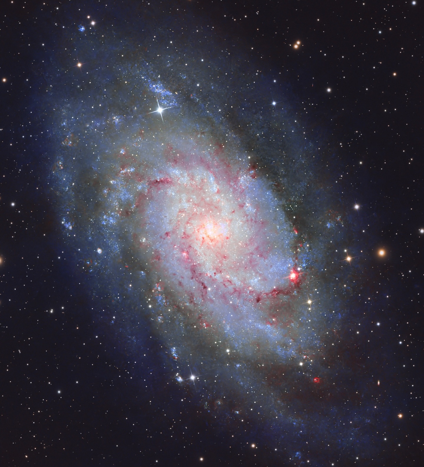 astro-rock-tography Facebook ad: Behold the breathtaking beauty of the Triangulum Galaxy…