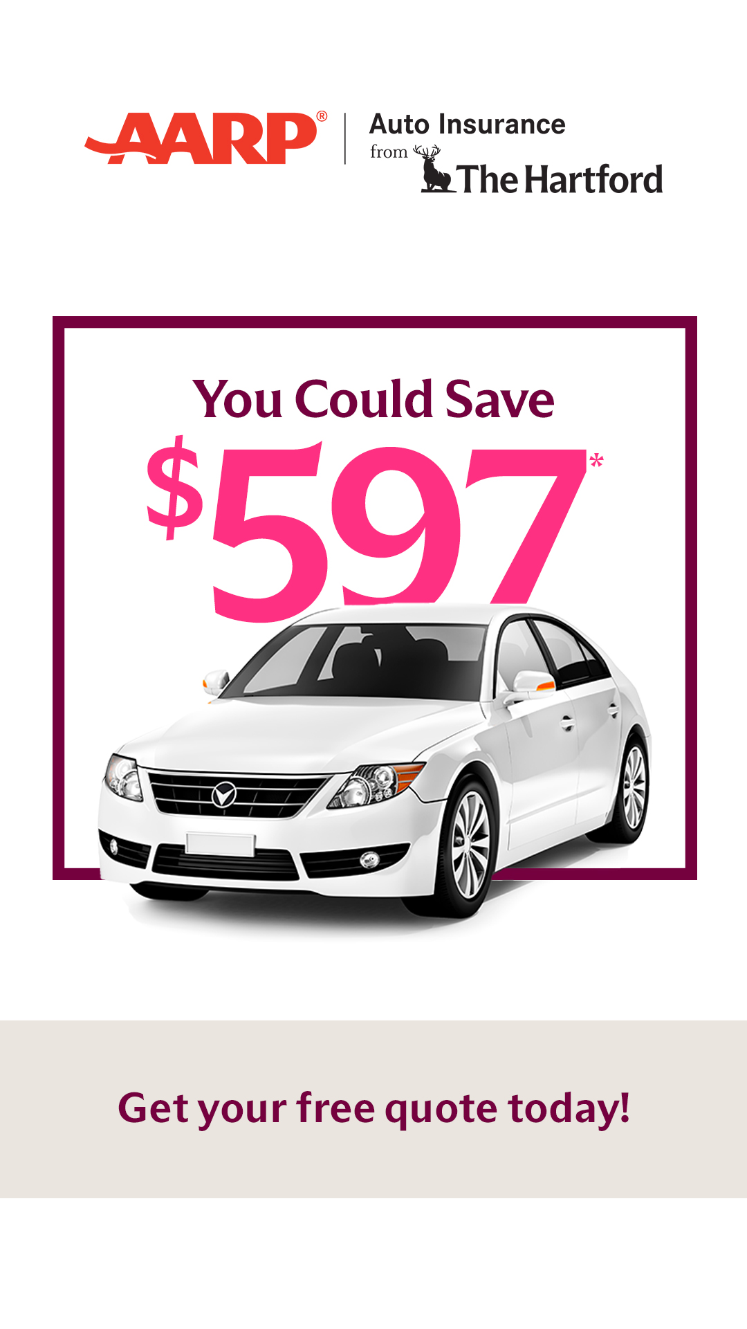 The Hartford Facebook ad
