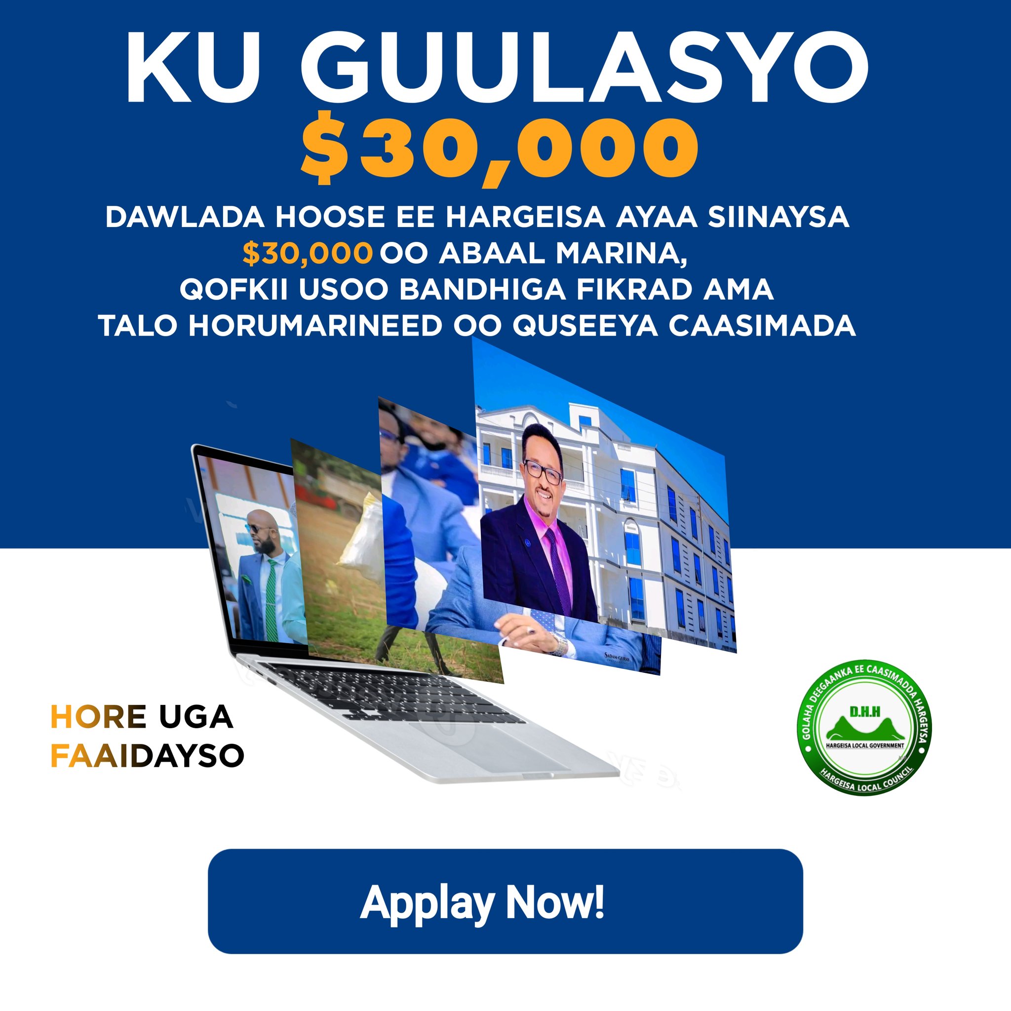 Mubarik Nasri Facebook ad: Garaad Biixi Blogging