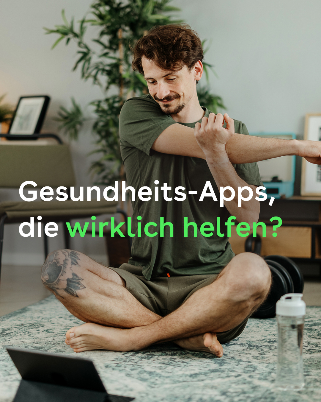 AOK Hessen Facebook ad: Es gibt Hunderte Apps zu den unterschiedlichsten…