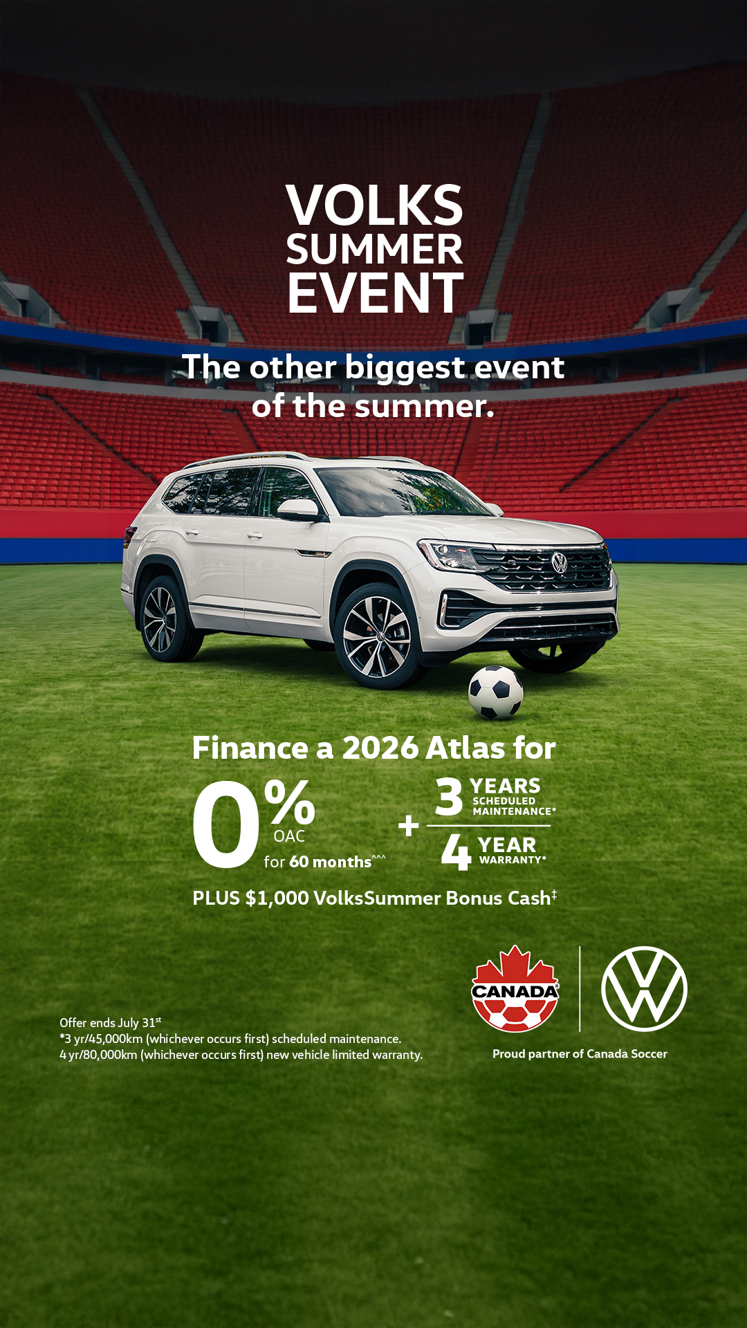 Volkswagen Facebook ad from Jul 9, 2026
