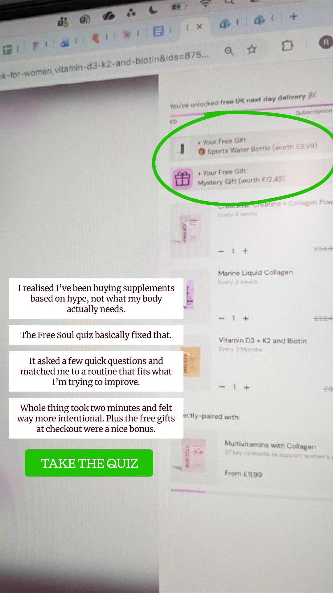 Free Soul Facebook ad