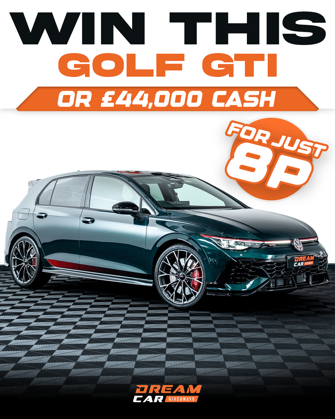 Dream Car Giveaways Facebook ad