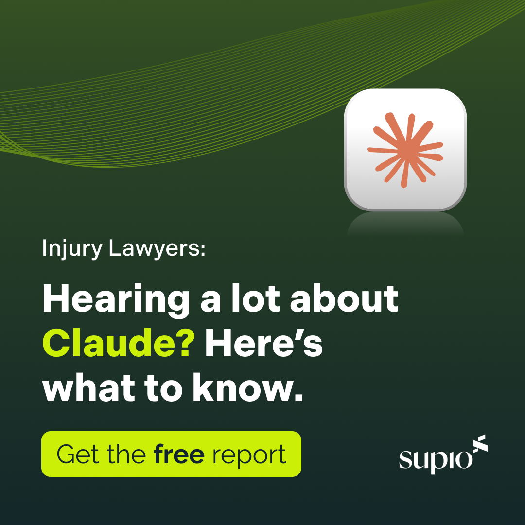 Supio Legal AI Facebook ad