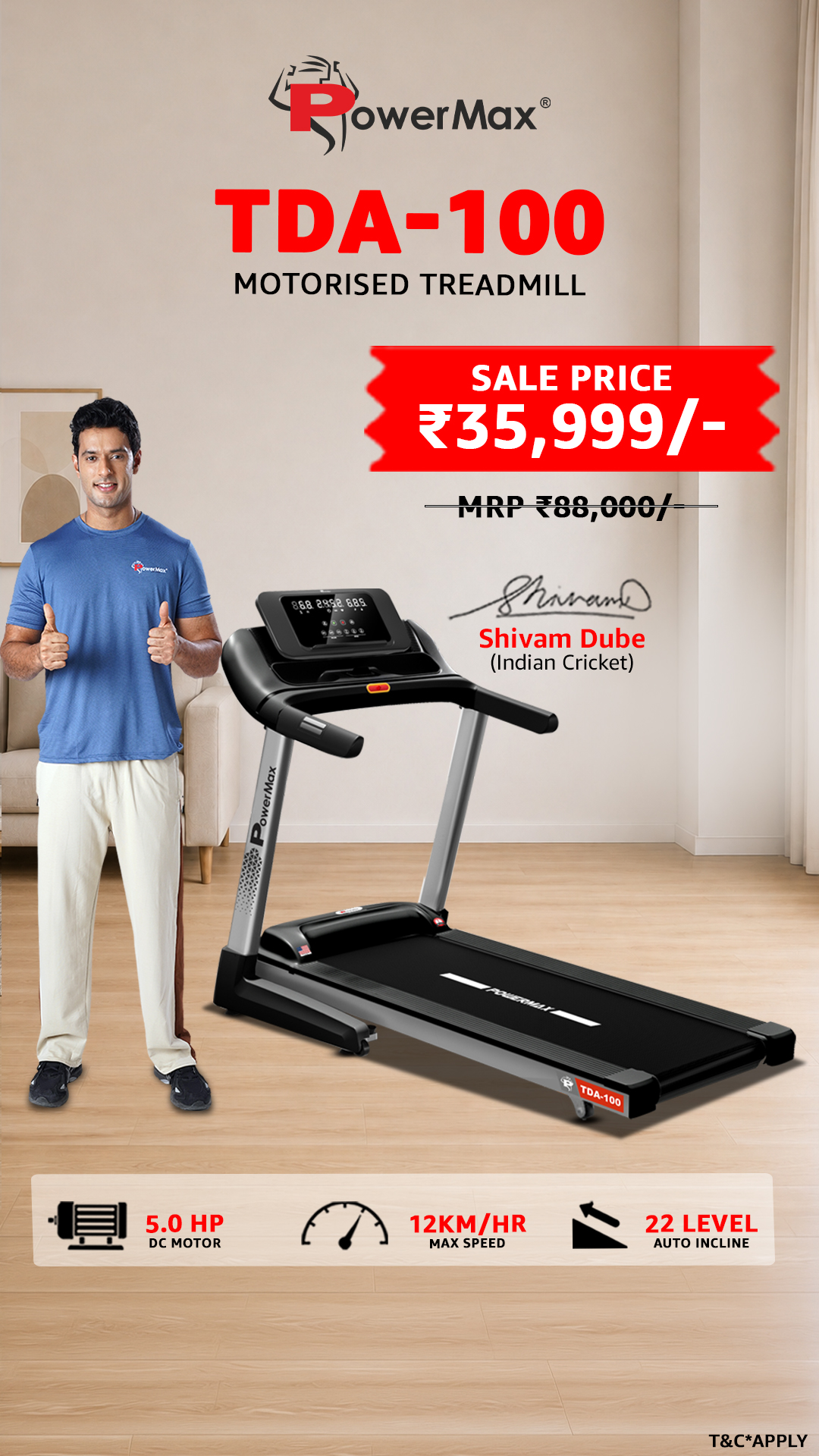 Powermax Fitness Facebook ad