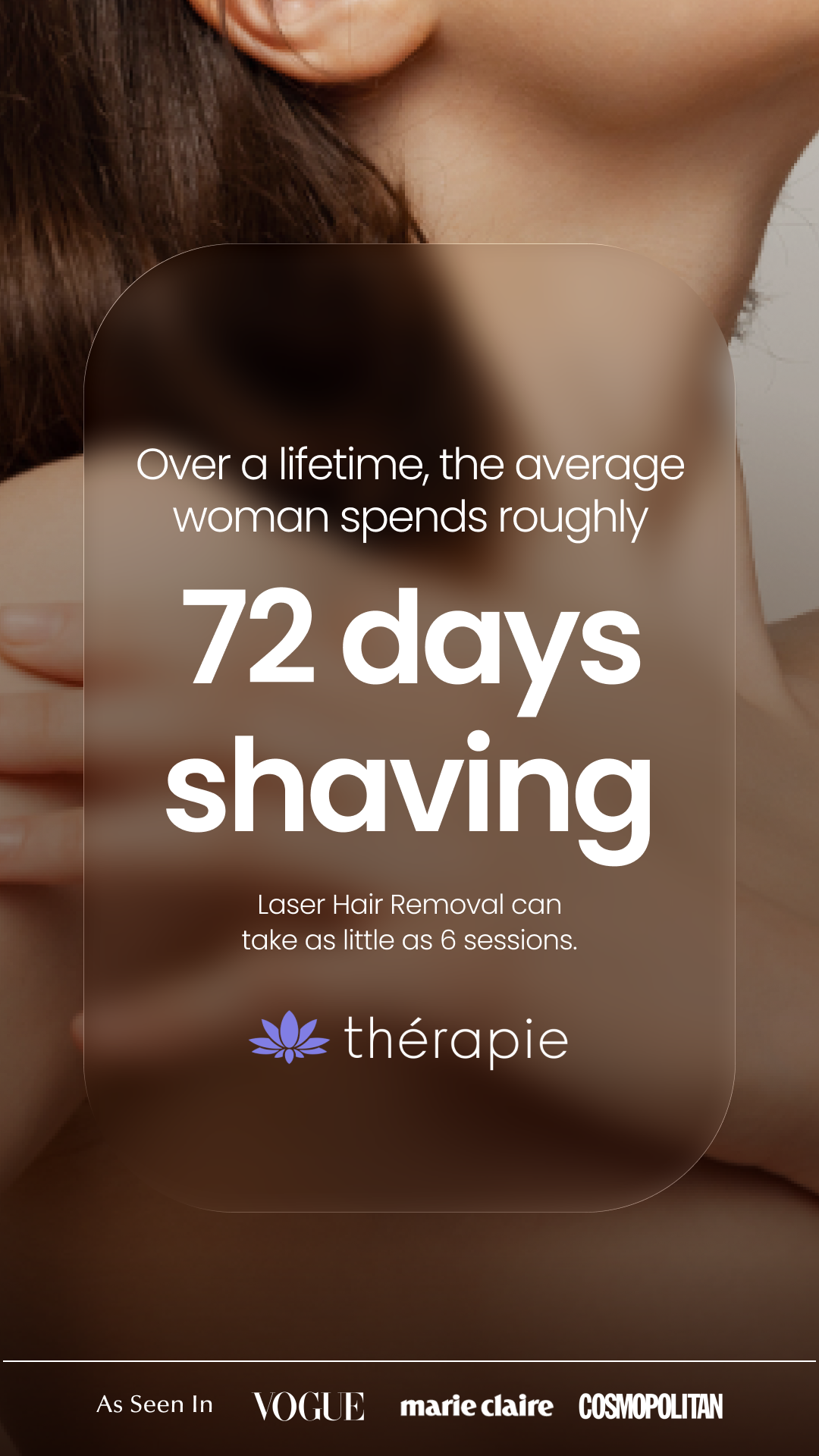 Thérapie Clinic UK Facebook ad