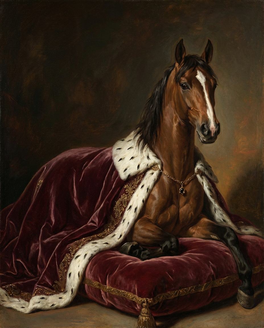 Surrealium Facebook ad: Custom Horse Portraits