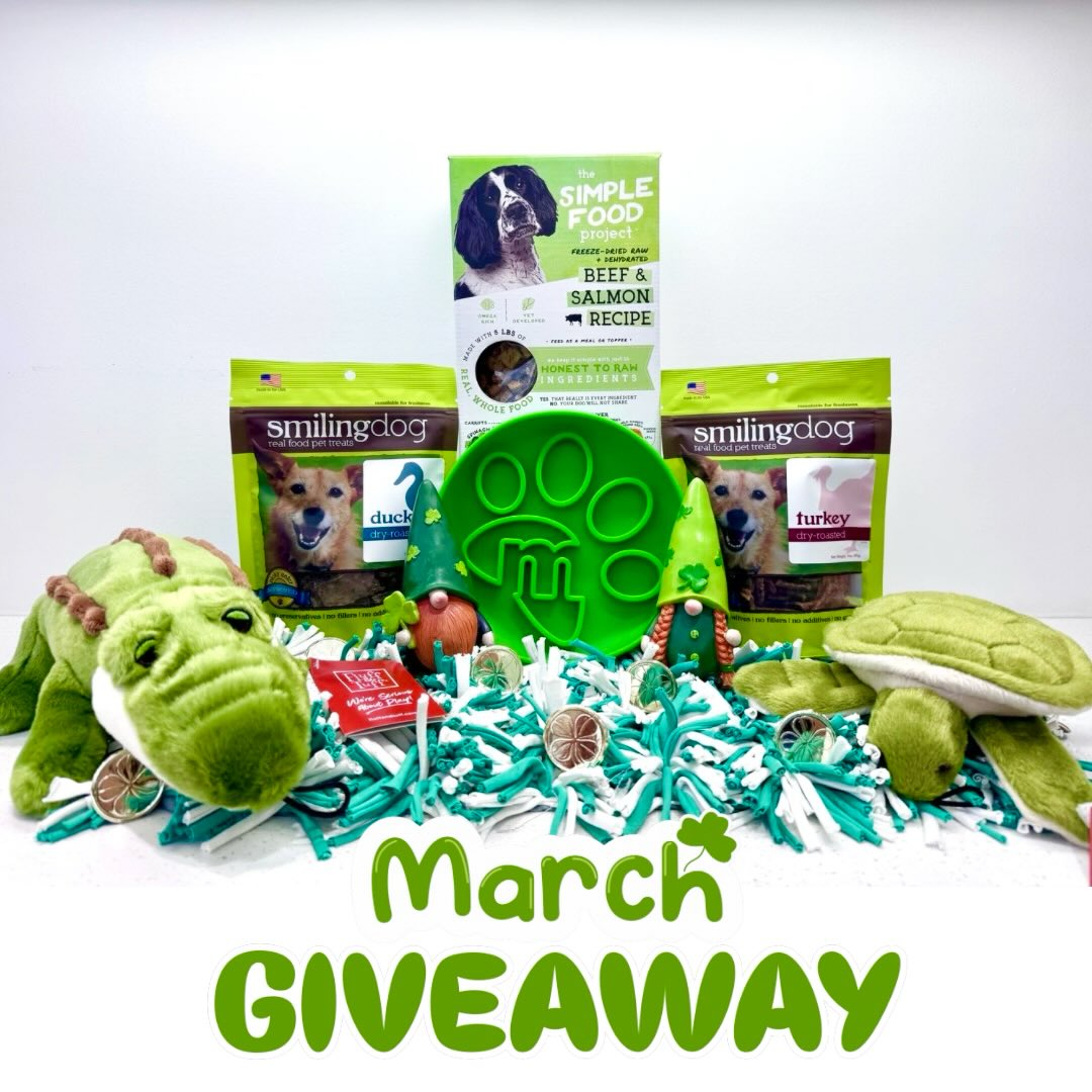 Metro Pet Market Facebook ad: MARCH GIVEAWAY ALERT!