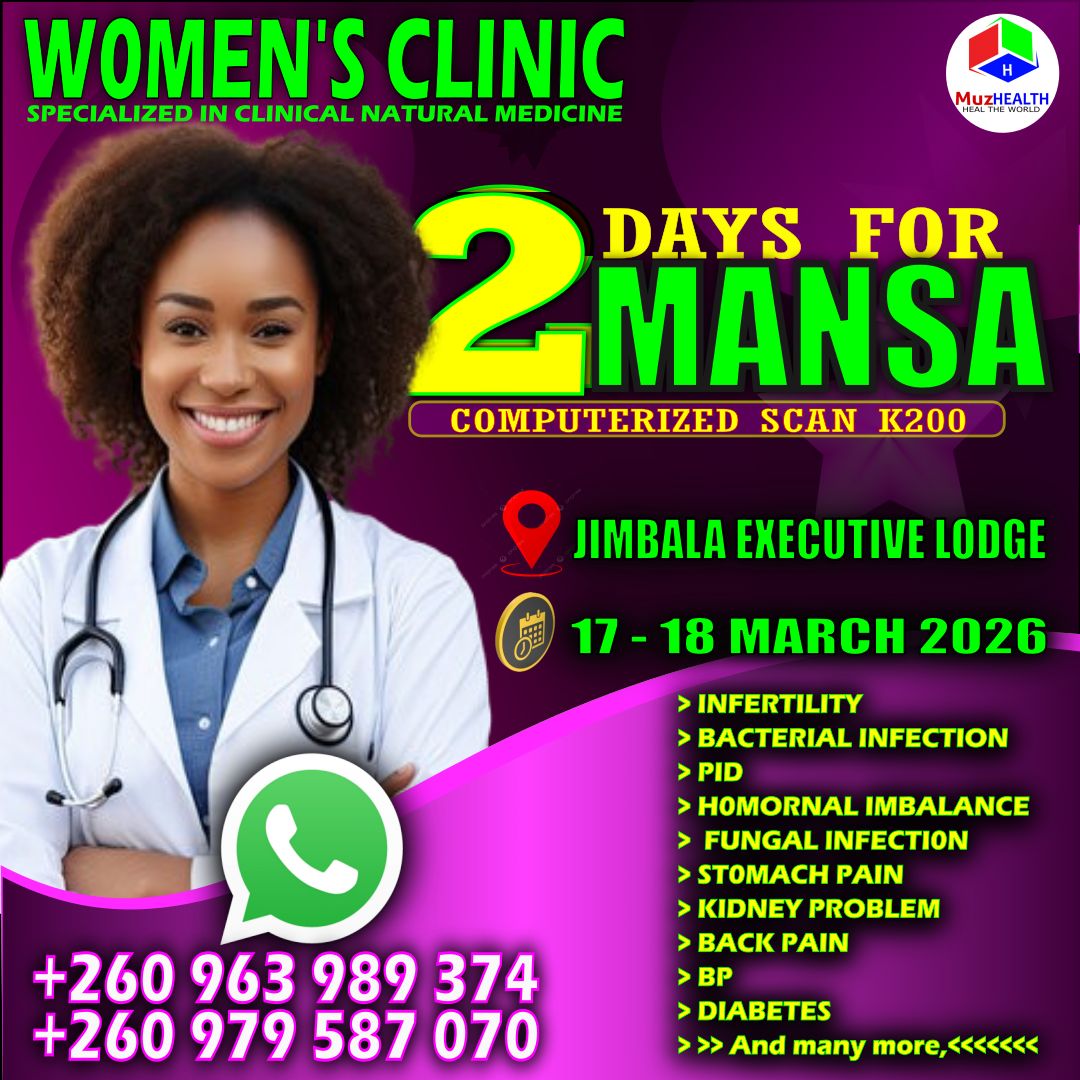 Muzhealth Care Facebook ad: W0MEN'S CLINIC