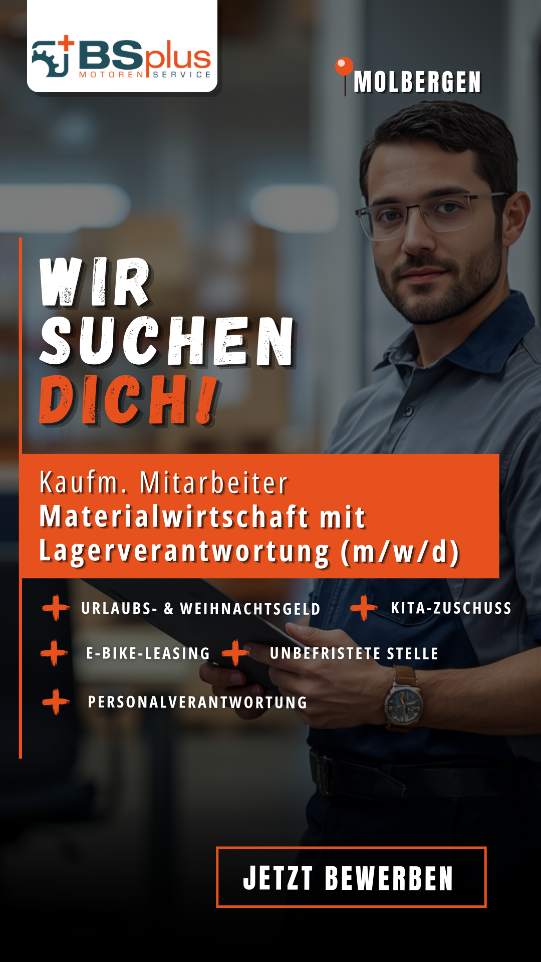 BSplus MotorenService GmbH Facebook ad from May 18, 2026
