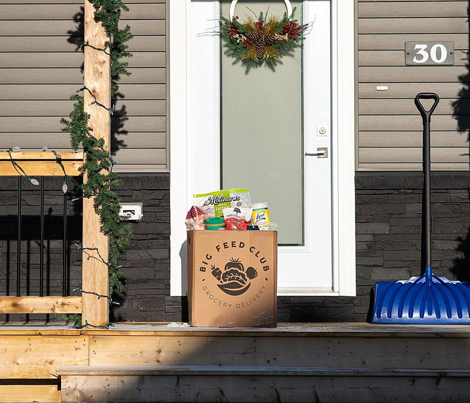 Big Feed Club Grocery Delivery Facebook ad