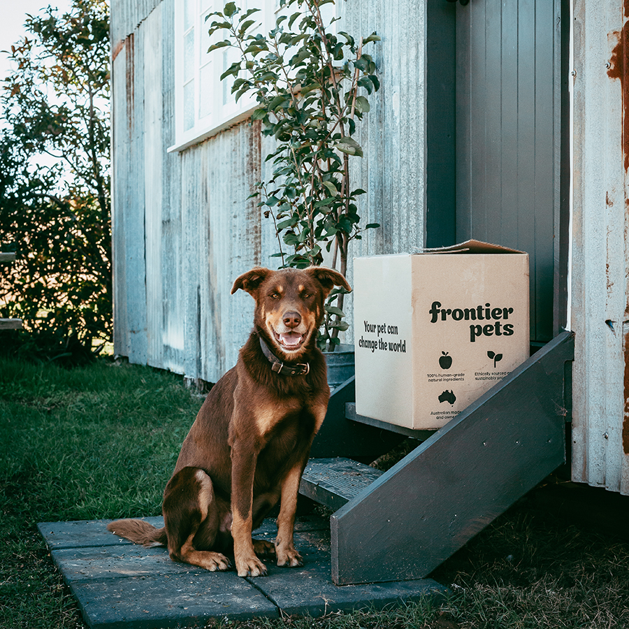 Frontier Pets Pet Food Facebook ad