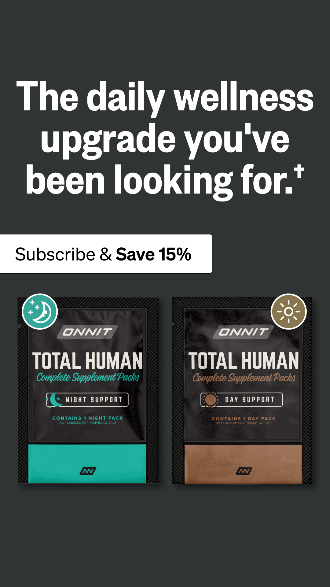Onnit Facebook ad