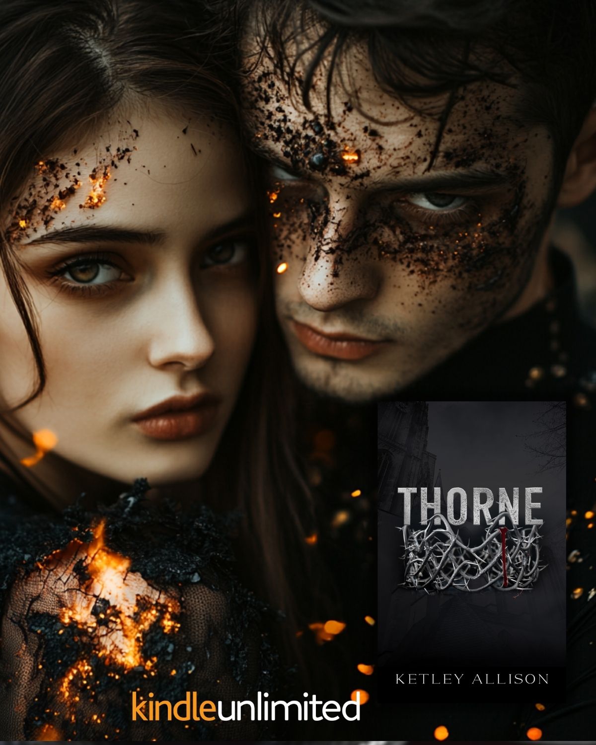 Obsessed with Dark Romance Facebook ad: Dark Academy Romance Read in Kindle Unlimited