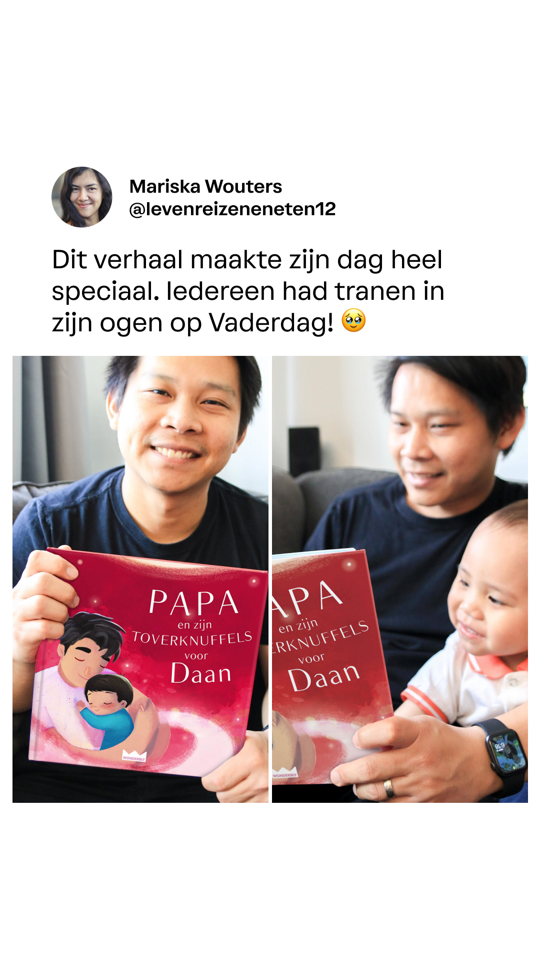 Wonderbly Facebook ad