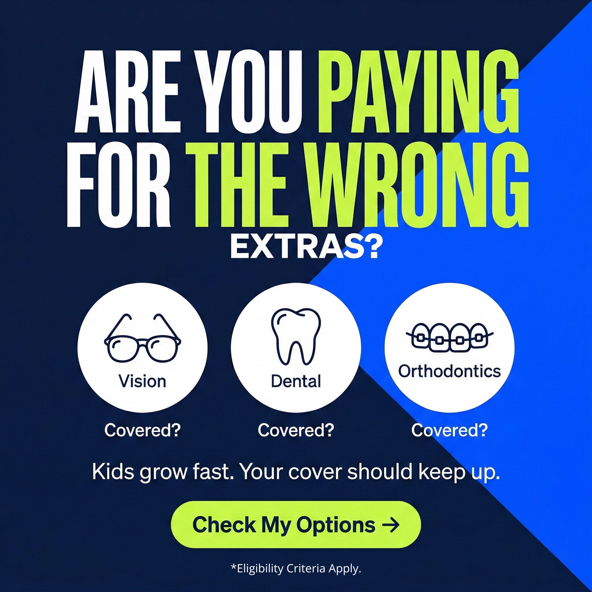 Handy Health Insurance Facebook ad from Mar 4, 2026