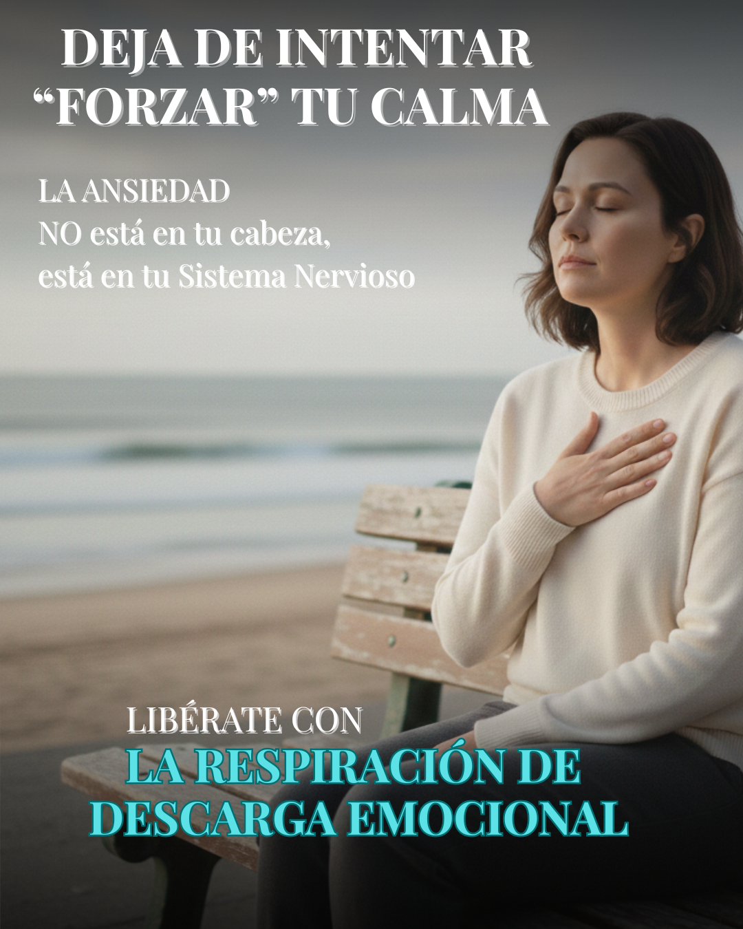 SerenaMente Facebook ad: No estás rota, estás agotada