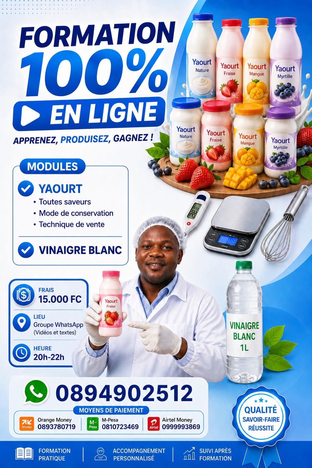 CFEC cours en ligne Facebook ad: FORMATION CERTIFIÉE EN LIGNE PAR CFEC.