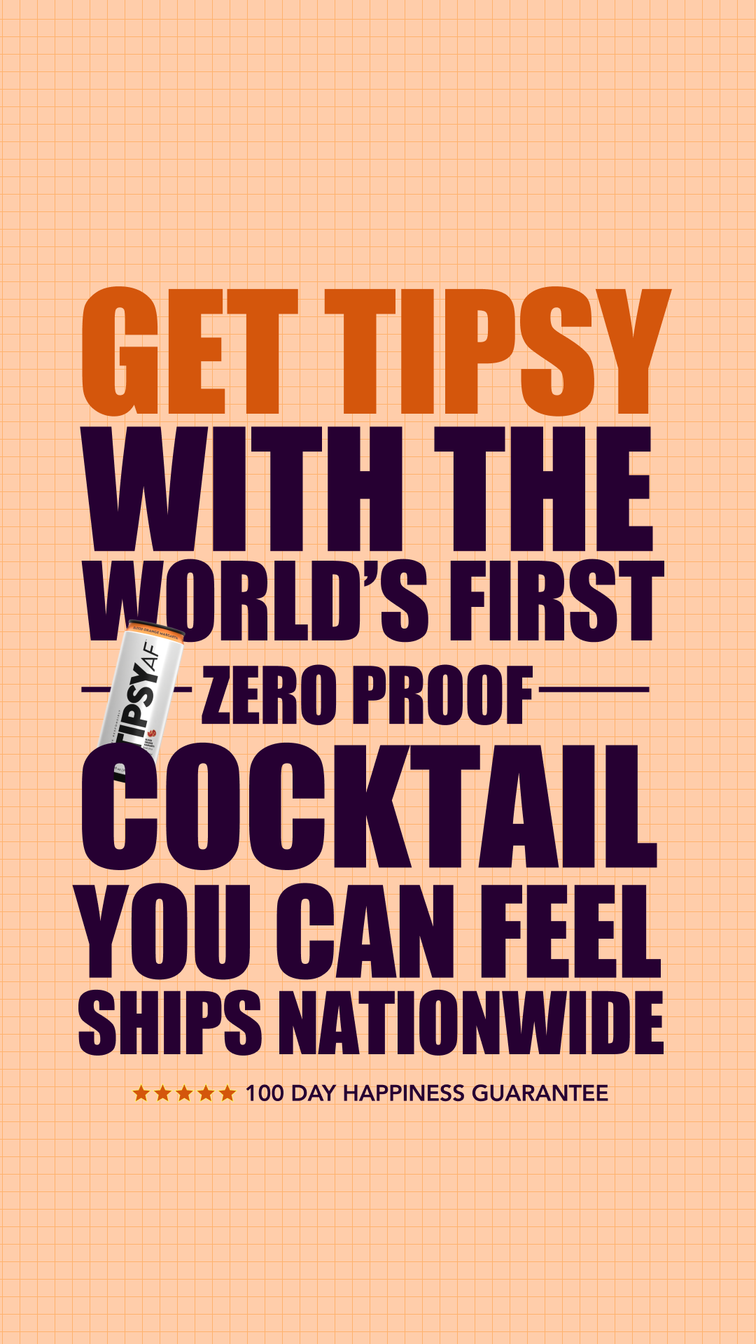 Tipsy AF Facebook ad