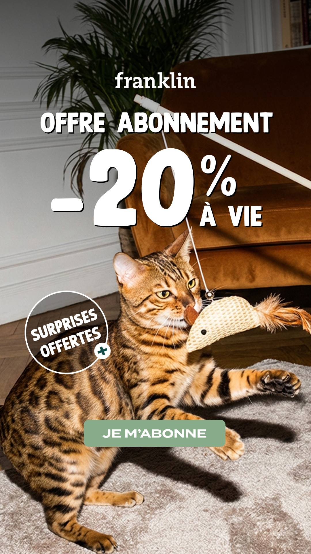 Franklin Pet Food Facebook ad